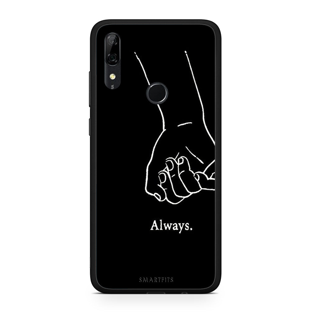 Huawei P Smart Z Always & Forever 1 Θήκη Αγίου Βαλεντίνου από τη Smartfits με σχέδιο στο πίσω μέρος και μαύρο περίβλημα | Smartphone case with colorful back and black bezels by Smartfits