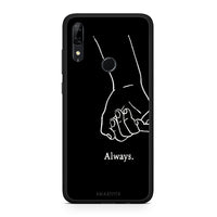 Thumbnail for Huawei P Smart Z Always & Forever 1 Θήκη Αγίου Βαλεντίνου από τη Smartfits με σχέδιο στο πίσω μέρος και μαύρο περίβλημα | Smartphone case with colorful back and black bezels by Smartfits