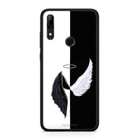 Thumbnail for Huawei P Smart Z Angels Demons θήκη από τη Smartfits με σχέδιο στο πίσω μέρος και μαύρο περίβλημα | Smartphone case with colorful back and black bezels by Smartfits
