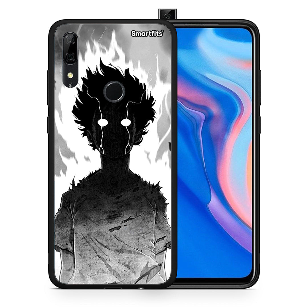 Θήκη Huawei P Smart Z Anime Boy από τη Smartfits με σχέδιο στο πίσω μέρος και μαύρο περίβλημα | Huawei P Smart Z Anime Boy case with colorful back and black bezels