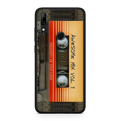 Huawei P Smart Z Awesome Mix θήκη από τη Smartfits με σχέδιο στο πίσω μέρος και μαύρο περίβλημα | Smartphone case with colorful back and black bezels by Smartfits