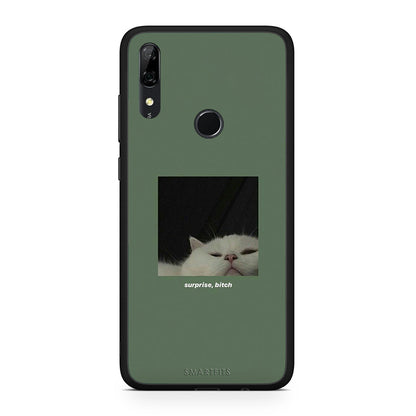 Huawei P Smart Z Bitch Surprise θήκη από τη Smartfits με σχέδιο στο πίσω μέρος και μαύρο περίβλημα | Smartphone case with colorful back and black bezels by Smartfits
