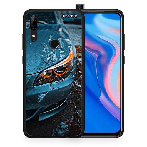 Θήκη Huawei P Smart Z Bmw E60 από τη Smartfits με σχέδιο στο πίσω μέρος και μαύρο περίβλημα | Huawei P Smart Z Bmw E60 case with colorful back and black bezels