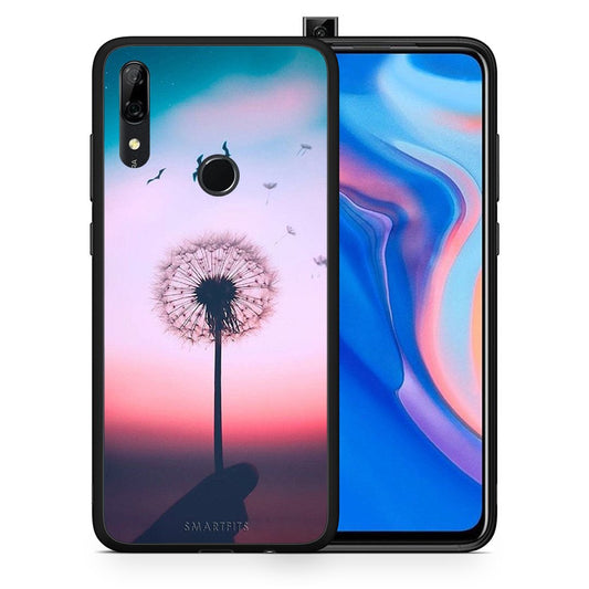 Θήκη Huawei P Smart Z Wish Boho από τη Smartfits με σχέδιο στο πίσω μέρος και μαύρο περίβλημα | Huawei P Smart Z Wish Boho case with colorful back and black bezels