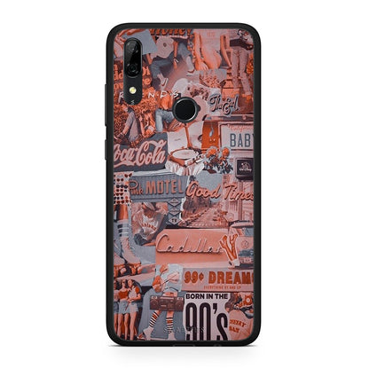 Huawei P Smart Z Born In 90s θήκη από τη Smartfits με σχέδιο στο πίσω μέρος και μαύρο περίβλημα | Smartphone case with colorful back and black bezels by Smartfits