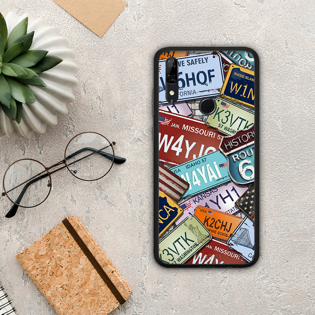 Car Plates - Huawei P Smart Z θήκη