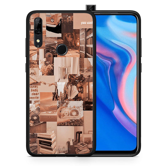 Θήκη Αγίου Βαλεντίνου Huawei P Smart Z Collage You Can από τη Smartfits με σχέδιο στο πίσω μέρος και μαύρο περίβλημα | Huawei P Smart Z Collage You Can case with colorful back and black bezels