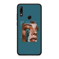 Thumbnail for Huawei P Smart Z Cry An Ocean θήκη από τη Smartfits με σχέδιο στο πίσω μέρος και μαύρο περίβλημα | Smartphone case with colorful back and black bezels by Smartfits