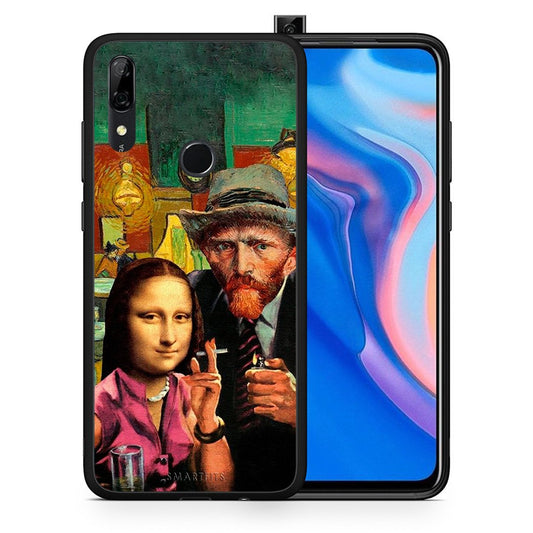 Θήκη Huawei P Smart Z Funny Art από τη Smartfits με σχέδιο στο πίσω μέρος και μαύρο περίβλημα | Huawei P Smart Z Funny Art case with colorful back and black bezels