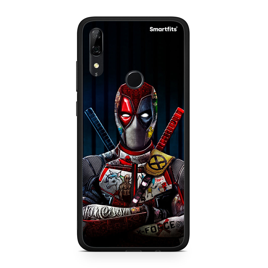 Huawei P Smart Z Funny Guy θήκη από τη Smartfits με σχέδιο στο πίσω μέρος και μαύρο περίβλημα | Smartphone case with colorful back and black bezels by Smartfits