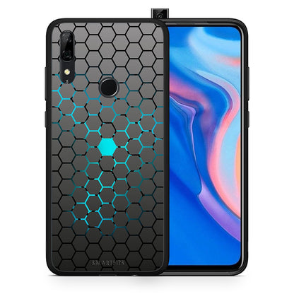 Θήκη Huawei P Smart Z Hexagonal Geometric από τη Smartfits με σχέδιο στο πίσω μέρος και μαύρο περίβλημα | Huawei P Smart Z Hexagonal Geometric case with colorful back and black bezels