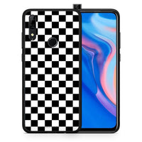 Thumbnail for Θήκη Huawei P Smart Z Squares Geometric από τη Smartfits με σχέδιο στο πίσω μέρος και μαύρο περίβλημα | Huawei P Smart Z Squares Geometric case with colorful back and black bezels