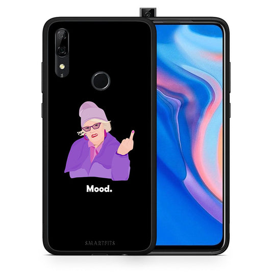 Θήκη Huawei P Smart Z Grandma Mood Black από τη Smartfits με σχέδιο στο πίσω μέρος και μαύρο περίβλημα | Huawei P Smart Z Grandma Mood Black case with colorful back and black bezels