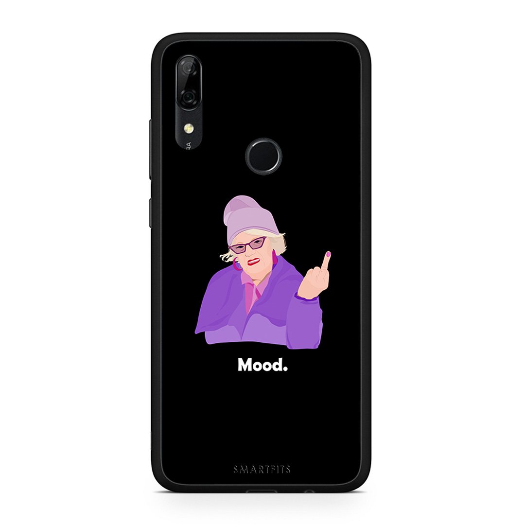 Huawei P Smart Z Grandma Mood Black θήκη από τη Smartfits με σχέδιο στο πίσω μέρος και μαύρο περίβλημα | Smartphone case with colorful back and black bezels by Smartfits