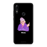 Thumbnail for Huawei P Smart Z Grandma Mood Black θήκη από τη Smartfits με σχέδιο στο πίσω μέρος και μαύρο περίβλημα | Smartphone case with colorful back and black bezels by Smartfits