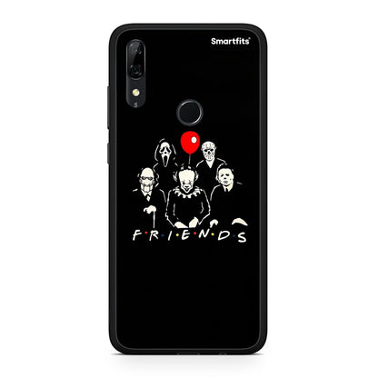 Huawei P Smart Z Halloween Friends Θήκη από τη Smartfits με σχέδιο στο πίσω μέρος και μαύρο περίβλημα | Smartphone case with colorful back and black bezels by Smartfits