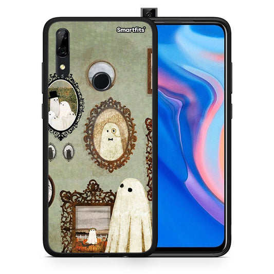 Θήκη Huawei P Smart Z Halloween Ghost Season από τη Smartfits με σχέδιο στο πίσω μέρος και μαύρο περίβλημα | Huawei P Smart Z Halloween Ghost Season case with colorful back and black bezels