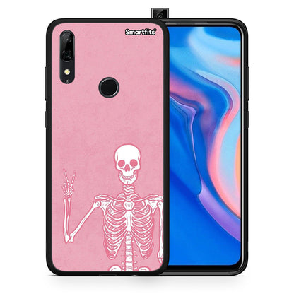 Θήκη Huawei P Smart Z Halloween Motivation από τη Smartfits με σχέδιο στο πίσω μέρος και μαύρο περίβλημα | Huawei P Smart Z Halloween Motivation case with colorful back and black bezels
