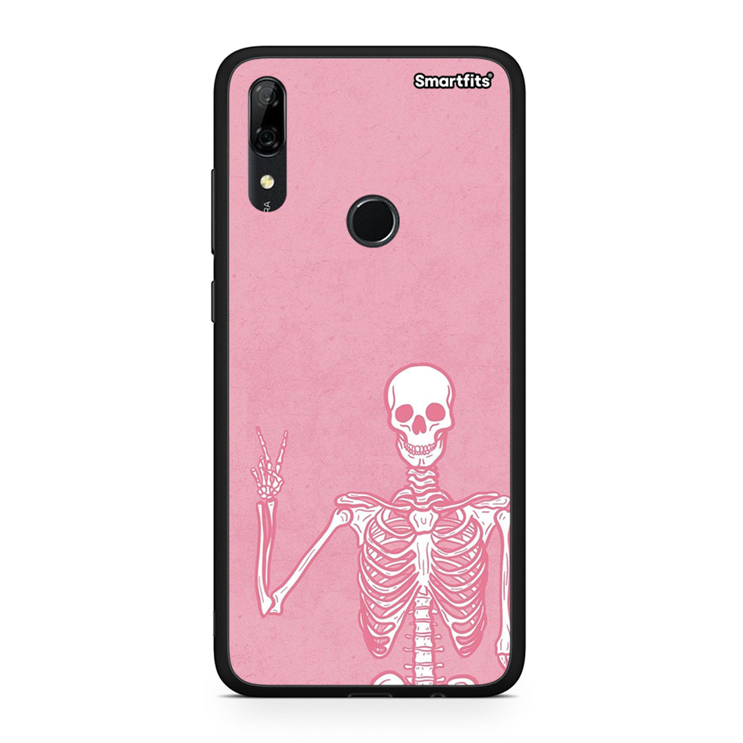 Huawei P Smart Z Halloween Motivation Θήκη από τη Smartfits με σχέδιο στο πίσω μέρος και μαύρο περίβλημα | Smartphone case with colorful back and black bezels by Smartfits