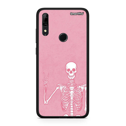 Huawei P Smart Z Halloween Motivation Θήκη από τη Smartfits με σχέδιο στο πίσω μέρος και μαύρο περίβλημα | Smartphone case with colorful back and black bezels by Smartfits