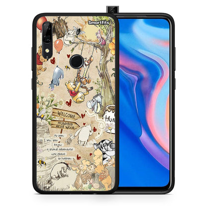 Θήκη Huawei P Smart Z Happy Friends από τη Smartfits με σχέδιο στο πίσω μέρος και μαύρο περίβλημα | Huawei P Smart Z Happy Friends case with colorful back and black bezels