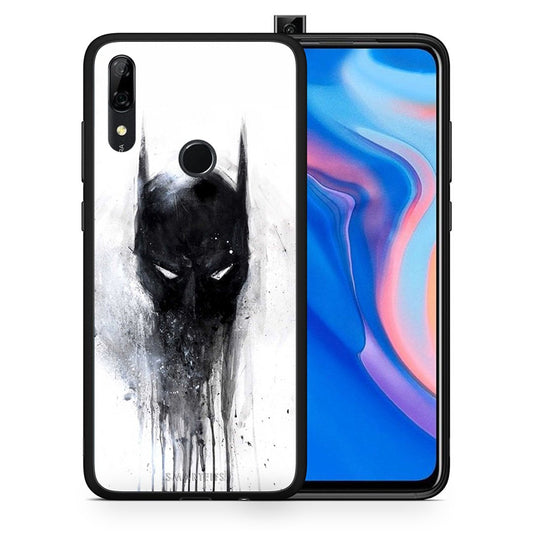 Θήκη Huawei P Smart Z Paint Bat Hero από τη Smartfits με σχέδιο στο πίσω μέρος και μαύρο περίβλημα | Huawei P Smart Z Paint Bat Hero case with colorful back and black bezels