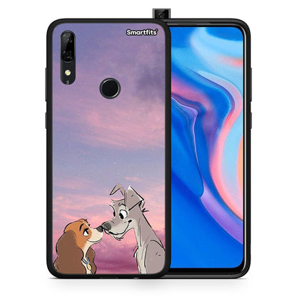 Θήκη Huawei P Smart Z Lady And Tramp από τη Smartfits με σχέδιο στο πίσω μέρος και μαύρο περίβλημα | Huawei P Smart Z Lady And Tramp case with colorful back and black bezels