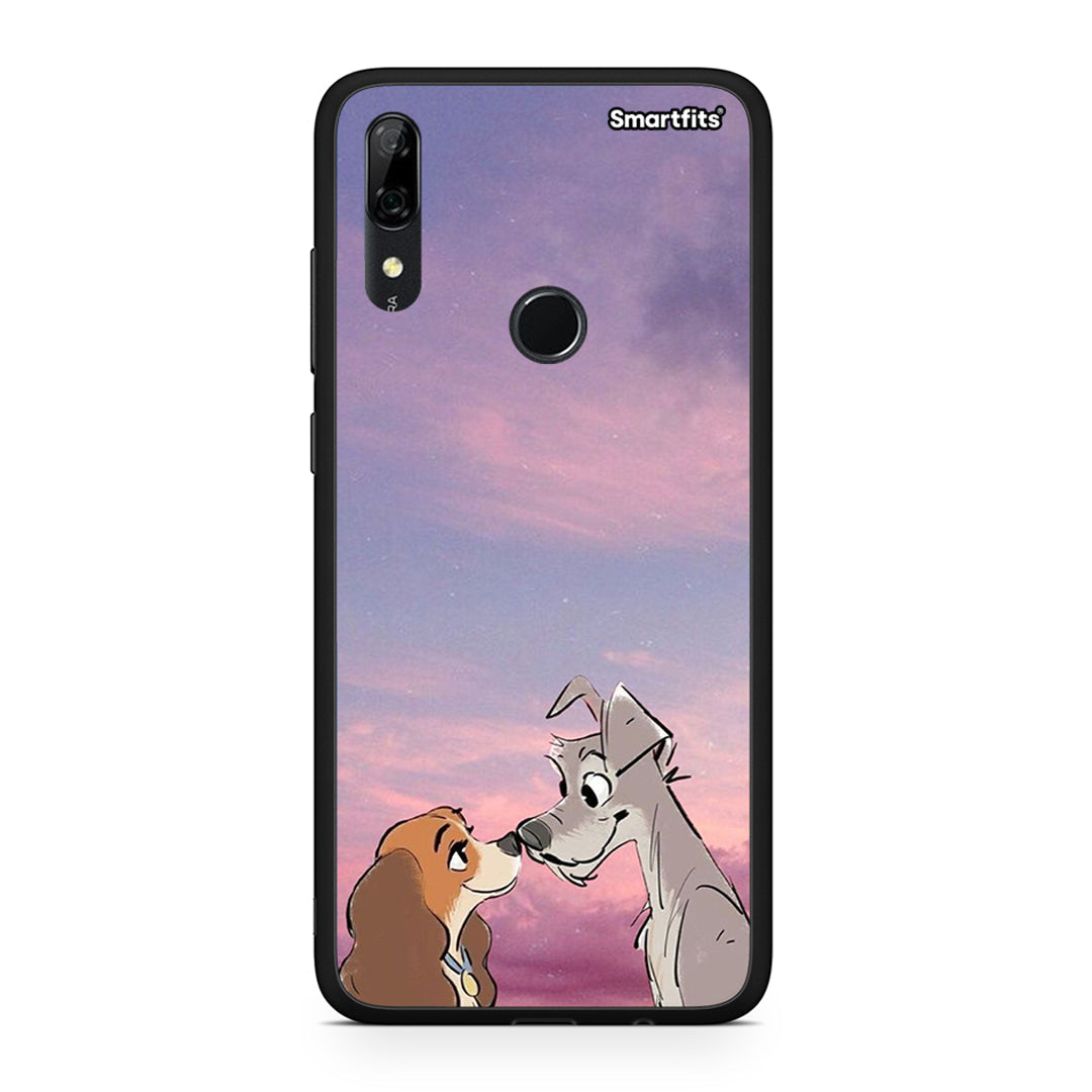 Huawei P Smart Z Lady And Tramp θήκη από τη Smartfits με σχέδιο στο πίσω μέρος και μαύρο περίβλημα | Smartphone case with colorful back and black bezels by Smartfits