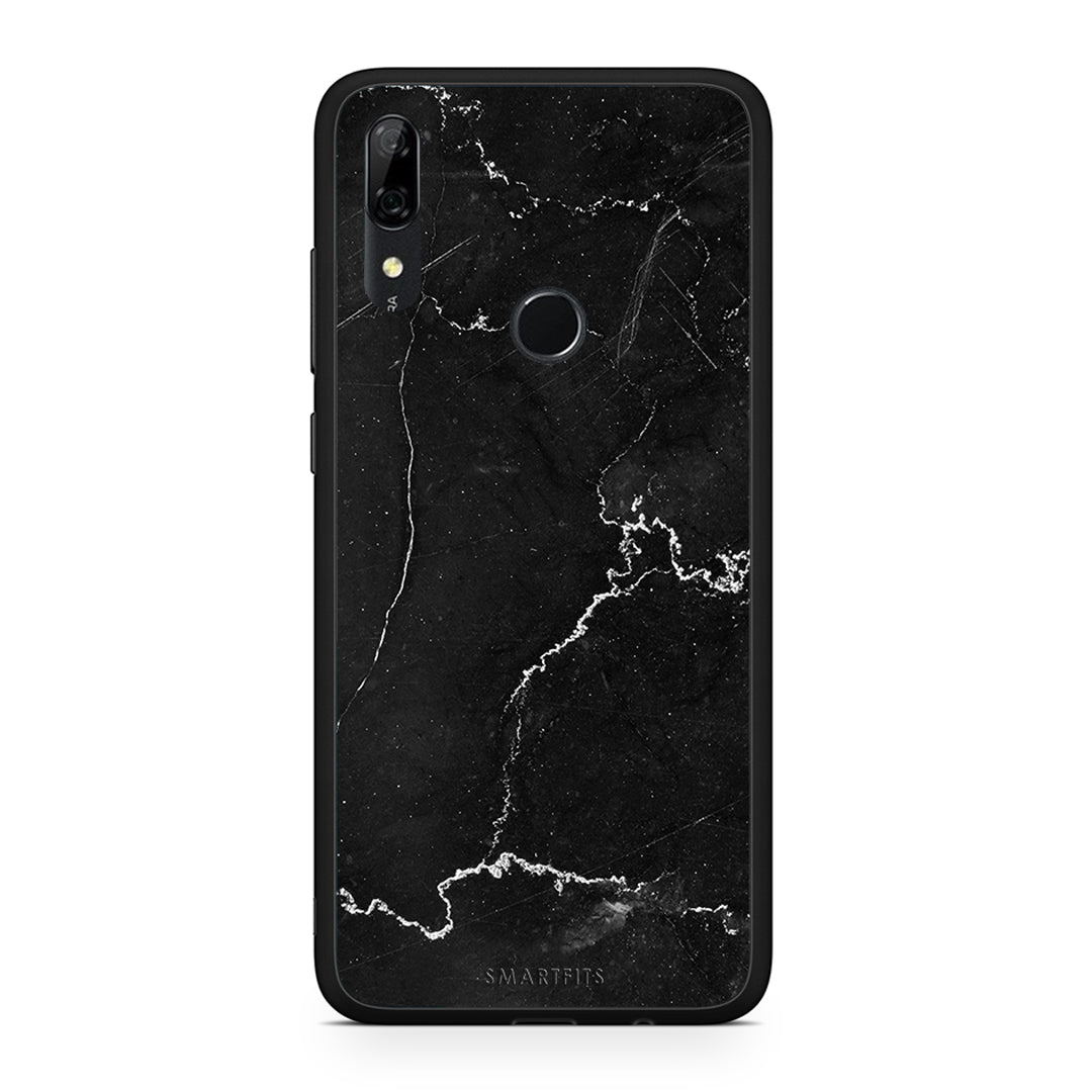 Huawei P Smart Z Marble Black θήκη από τη Smartfits με σχέδιο στο πίσω μέρος και μαύρο περίβλημα | Smartphone case with colorful back and black bezels by Smartfits