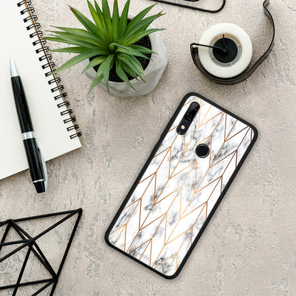 Marble Gold Geometric - Huawei P Smart Z θήκη