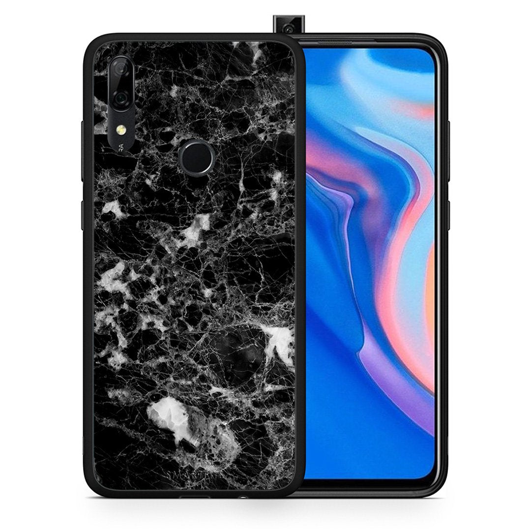 Θήκη Huawei P Smart Z Male Marble από τη Smartfits με σχέδιο στο πίσω μέρος και μαύρο περίβλημα | Huawei P Smart Z Male Marble case with colorful back and black bezels