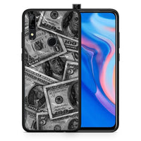 Thumbnail for Θήκη Huawei P Smart Z Money Dollars από τη Smartfits με σχέδιο στο πίσω μέρος και μαύρο περίβλημα | Huawei P Smart Z Money Dollars case with colorful back and black bezels