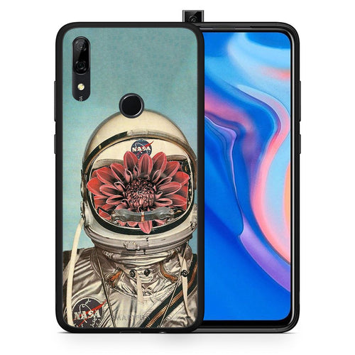 Θήκη Huawei P Smart Z Nasa Bloom από τη Smartfits με σχέδιο στο πίσω μέρος και μαύρο περίβλημα | Huawei P Smart Z Nasa Bloom case with colorful back and black bezels