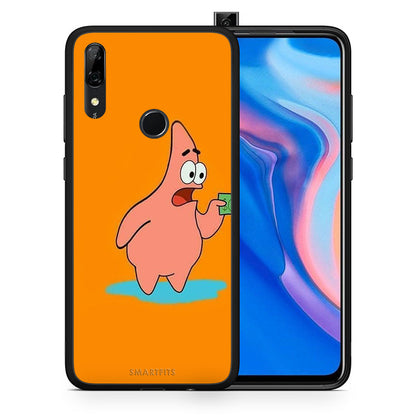 Θήκη Αγίου Βαλεντίνου Huawei P Smart Z No Money 1 από τη Smartfits με σχέδιο στο πίσω μέρος και μαύρο περίβλημα | Huawei P Smart Z No Money 1 case with colorful back and black bezels