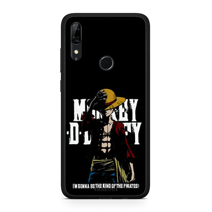 Huawei P Smart Z Pirate King θήκη από τη Smartfits με σχέδιο στο πίσω μέρος και μαύρο περίβλημα | Smartphone case with colorful back and black bezels by Smartfits