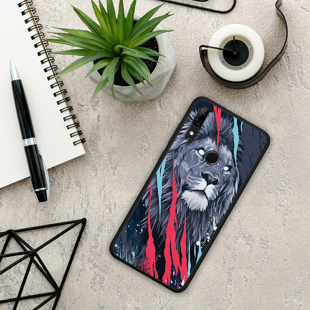 PopArt Lion Designer - Huawei P Smart Z θήκη