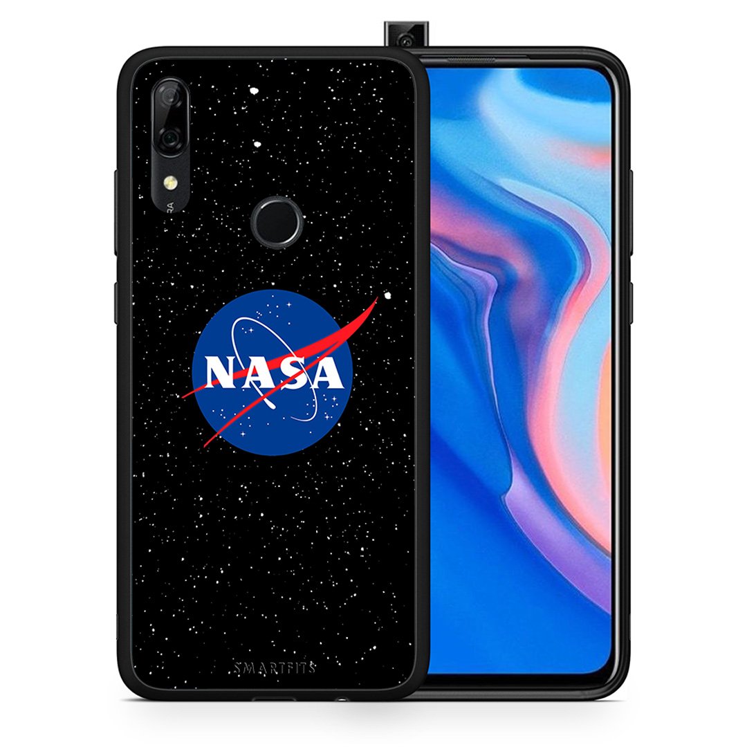 Θήκη Huawei P Smart Z NASA PopArt από τη Smartfits με σχέδιο στο πίσω μέρος και μαύρο περίβλημα | Huawei P Smart Z NASA PopArt case with colorful back and black bezels