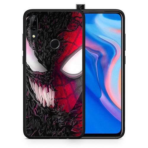 Θήκη Huawei P Smart Z SpiderVenom PopArt από τη Smartfits με σχέδιο στο πίσω μέρος και μαύρο περίβλημα | Huawei P Smart Z SpiderVenom PopArt case with colorful back and black bezels
