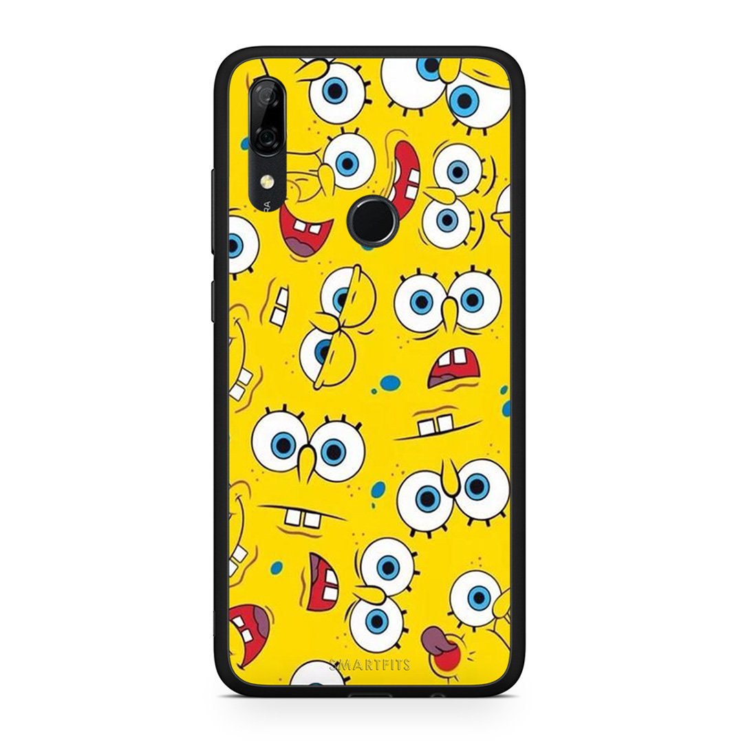 4 - Huawei P Smart Z Sponge PopArt case, cover, bumper