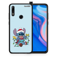 Thumbnail for Θήκη Huawei P Smart Z Santa Stich από τη Smartfits με σχέδιο στο πίσω μέρος και μαύρο περίβλημα | Huawei P Smart Z Santa Stich case with colorful back and black bezels