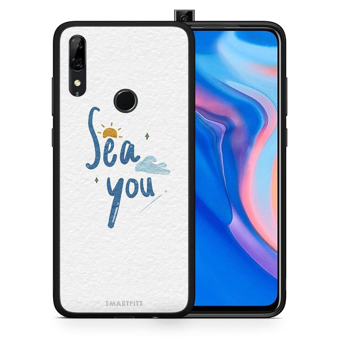 Θήκη Huawei P Smart Z Sea You από τη Smartfits με σχέδιο στο πίσω μέρος και μαύρο περίβλημα | Huawei P Smart Z Sea You case with colorful back and black bezels