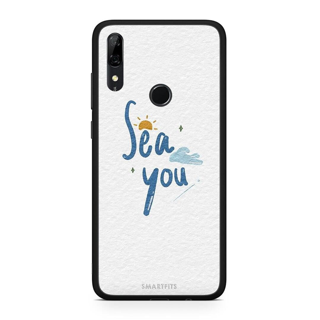 Huawei P Smart Z Sea You Θήκη από τη Smartfits με σχέδιο στο πίσω μέρος και μαύρο περίβλημα | Smartphone case with colorful back and black bezels by Smartfits