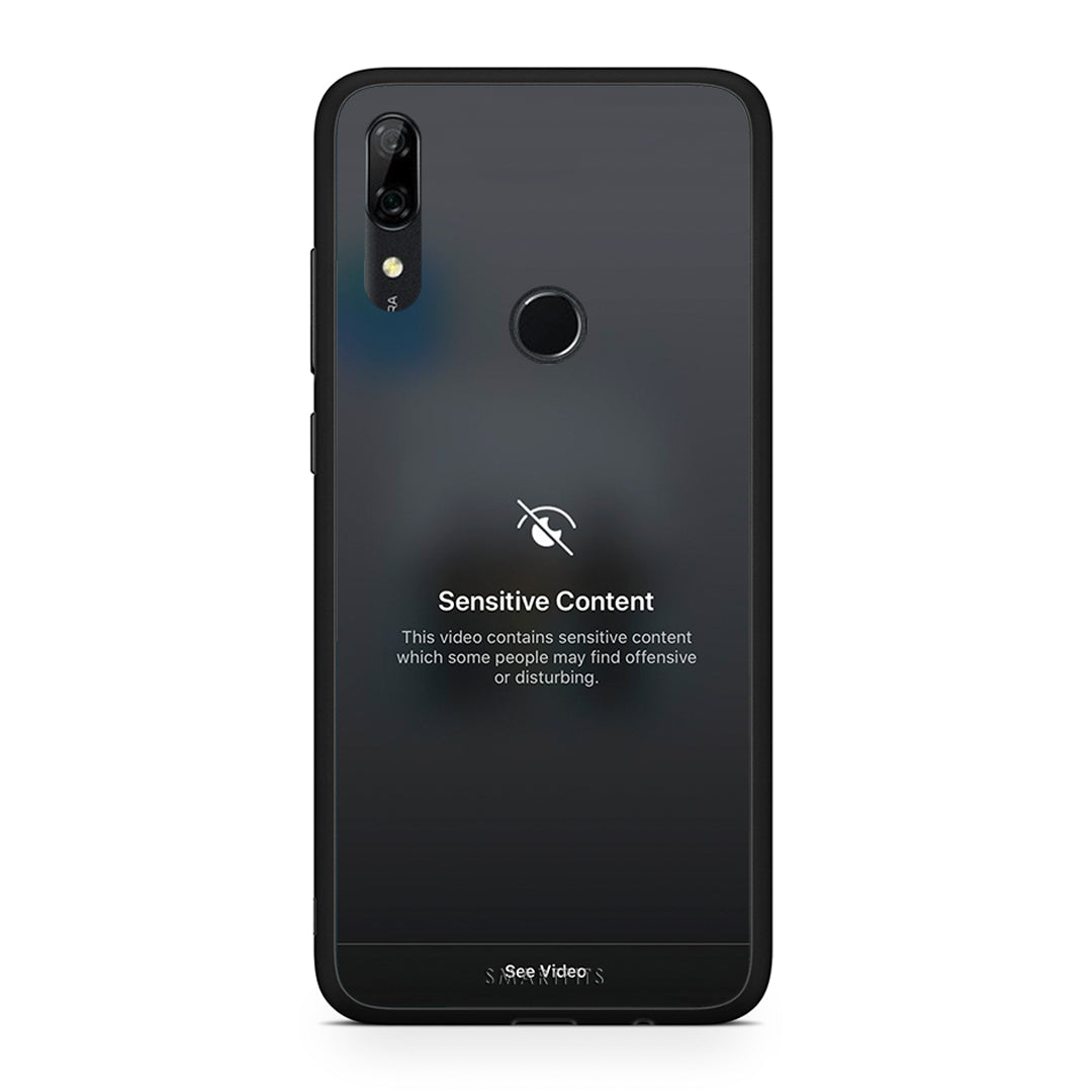 Huawei P Smart Z Sensitive Content θήκη από τη Smartfits με σχέδιο στο πίσω μέρος και μαύρο περίβλημα | Smartphone case with colorful back and black bezels by Smartfits