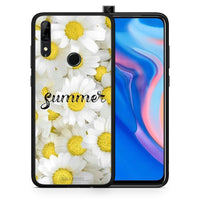 Thumbnail for Θήκη Huawei P Smart Z Summer Daisies από τη Smartfits με σχέδιο στο πίσω μέρος και μαύρο περίβλημα | Huawei P Smart Z Summer Daisies case with colorful back and black bezels