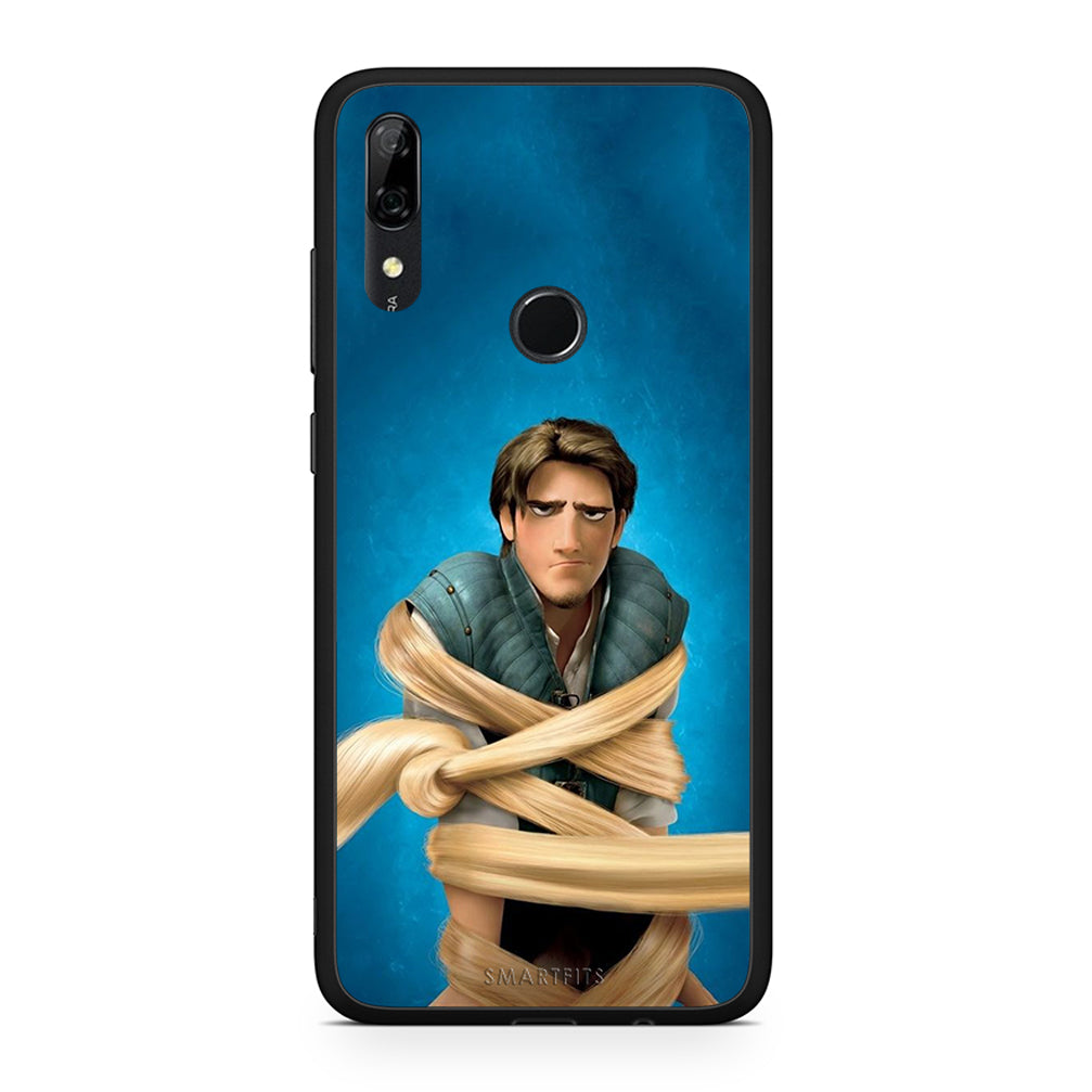 Huawei P Smart Z Tangled 1 Θήκη Αγίου Βαλεντίνου από τη Smartfits με σχέδιο στο πίσω μέρος και μαύρο περίβλημα | Smartphone case with colorful back and black bezels by Smartfits