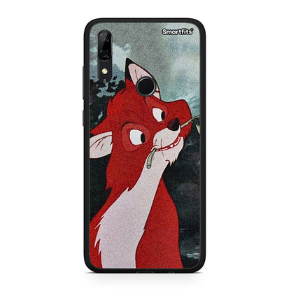 Huawei P Smart Z Tod And Vixey Love 1 θήκη από τη Smartfits με σχέδιο στο πίσω μέρος και μαύρο περίβλημα | Smartphone case with colorful back and black bezels by Smartfits