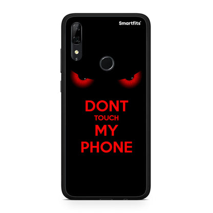 Huawei P Smart Z Touch My Phone Θήκη από τη Smartfits με σχέδιο στο πίσω μέρος και μαύρο περίβλημα | Smartphone case with colorful back and black bezels by Smartfits