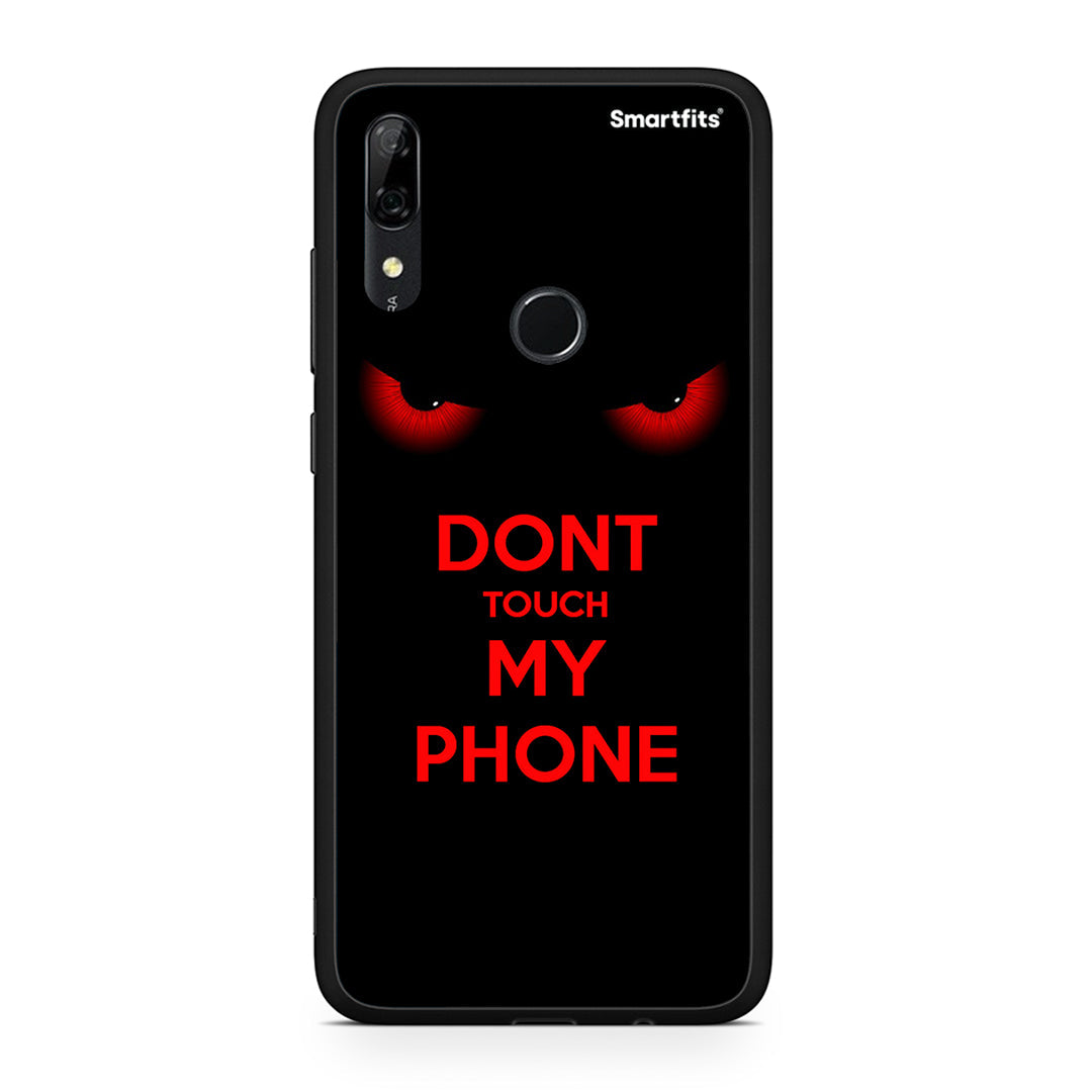 Huawei P Smart Z Touch My Phone Θήκη από τη Smartfits με σχέδιο στο πίσω μέρος και μαύρο περίβλημα | Smartphone case with colorful back and black bezels by Smartfits