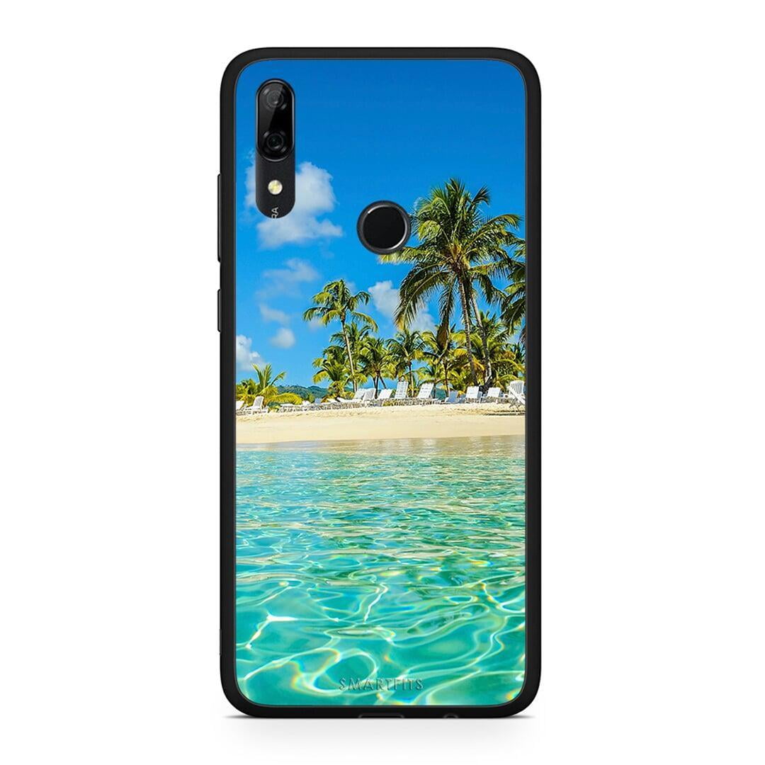 Huawei P Smart Z Tropical Vibes Θήκη από τη Smartfits με σχέδιο στο πίσω μέρος και μαύρο περίβλημα | Smartphone case with colorful back and black bezels by Smartfits