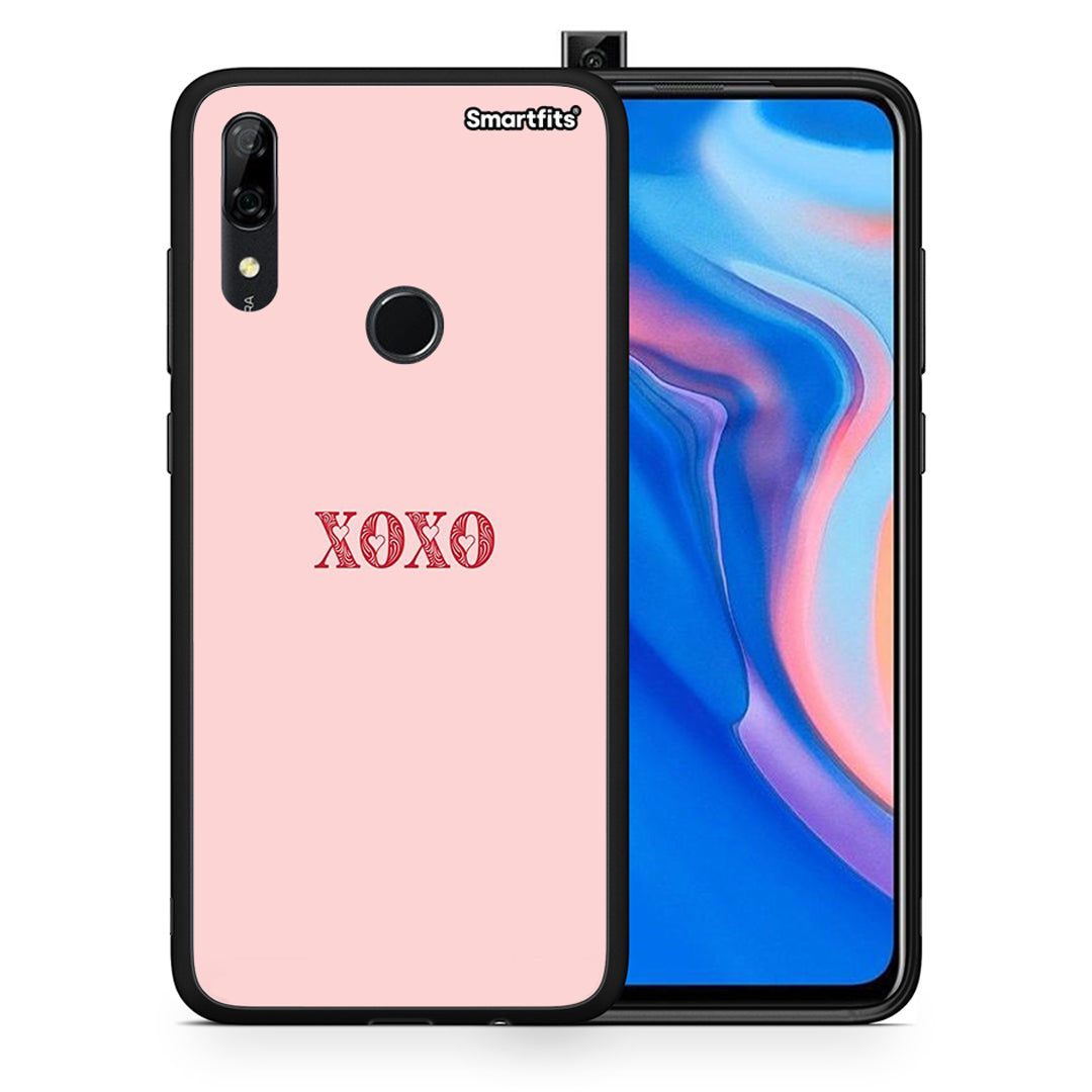 Θήκη Huawei P Smart Z XOXO Love από τη Smartfits με σχέδιο στο πίσω μέρος και μαύρο περίβλημα | Huawei P Smart Z XOXO Love case with colorful back and black bezels
